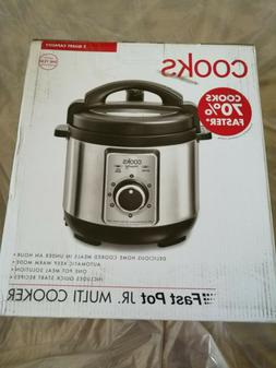 cooks fast pot jr 2 qt capacity