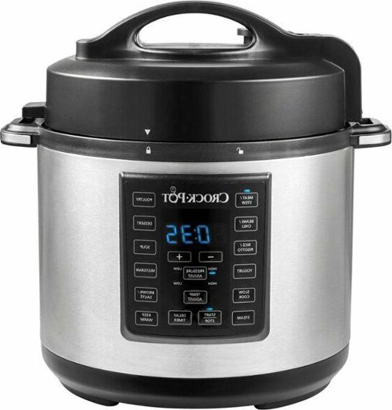 crock pot express crock 6 quart pressure